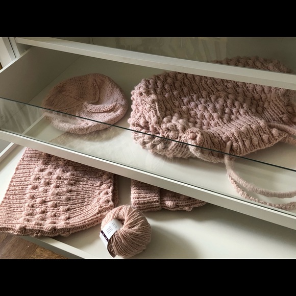 beret Merino Wool Hat, Latvian designer. - Picture 3 of 5